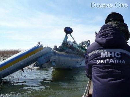 Вертолет с 13 украинскими пограничниками упал в Черное море