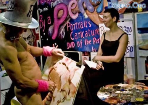 Основоположник "пенис-арта" замахнулся на главную арт-премию Австралии (7 ФОТО)