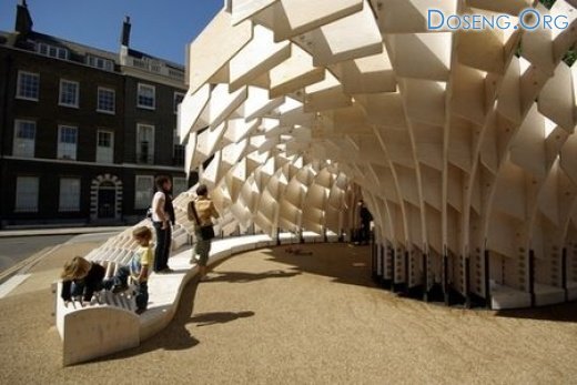 Экспонаты фестиваля архитектуры в Лондоне