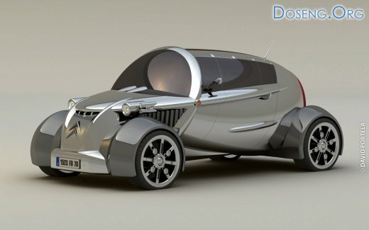 Citroen 2CV Concept очень необычный кар
