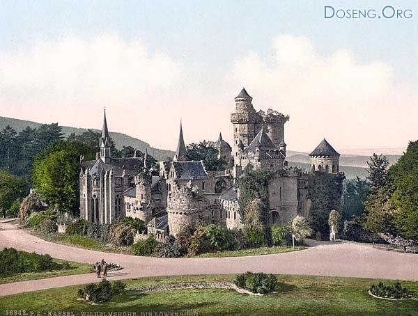 Старинные замки в фотографиях 1890-1900 годов