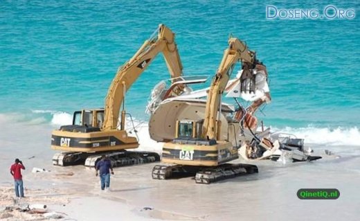 Про очень быстрый ремонт яхт на Багамах