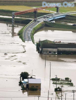 Наводнение в Японии