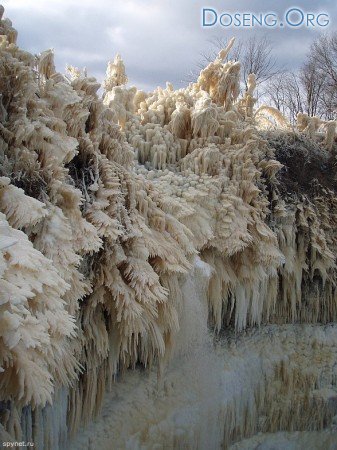 После зимнего шторма в Онтика (7 фото)