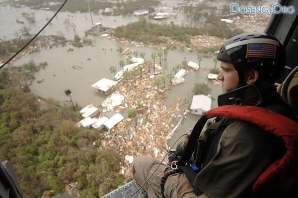 Штаты Техас и Луизиана: после удара урагана Айк