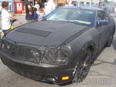 Шпионские фотографии Ford Mustang 2010 года