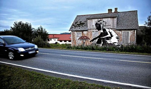 Норвежский уличный арт (15 фото)