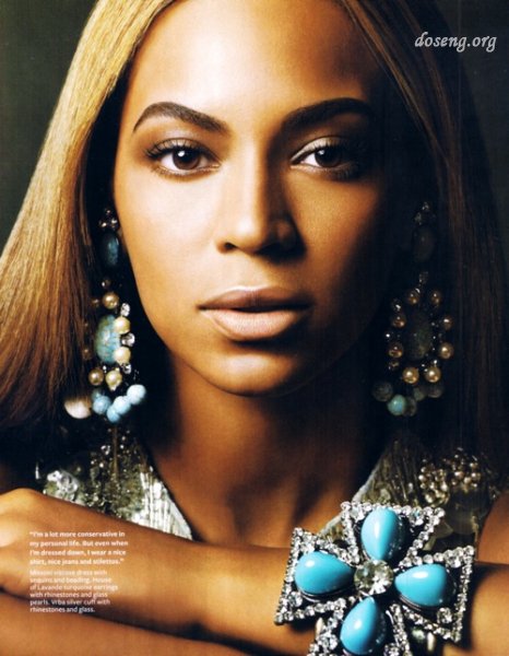 Бейонсе (Beyonce) aka Sasha Fierce в журнале InStyle