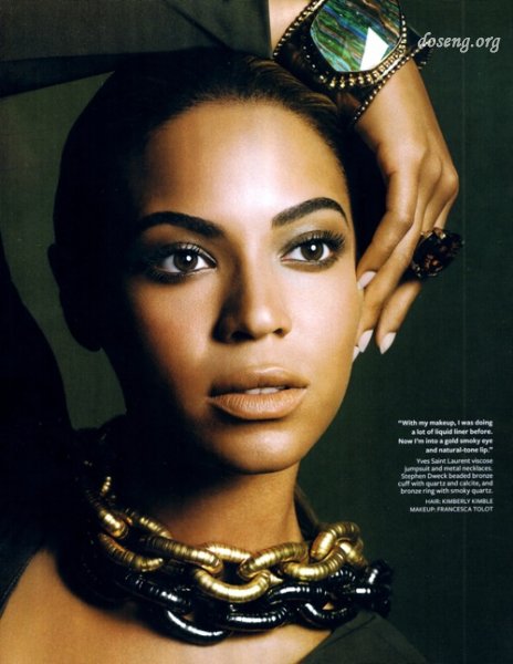 Бейонсе (Beyonce) aka Sasha Fierce в журнале InStyle