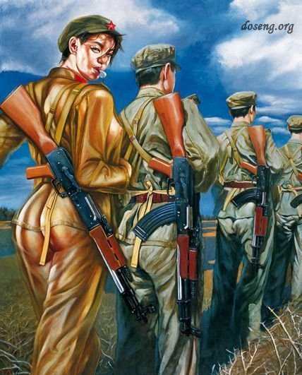 Девушки китайской армии (21 картинка)