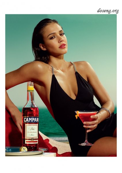   (Jessica Alba)   Campari 2009