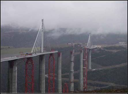 Самый высокий мост мира Виадук Мийо