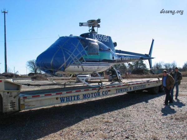 В США вертолет столкнулся со стаей гусей (25 фото)