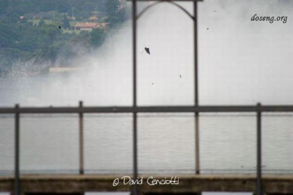 Падение вертолета в Италии (7 фото)