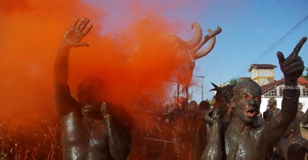 Интересный карнавал под названием "Bloco de Lama" (19 фото)