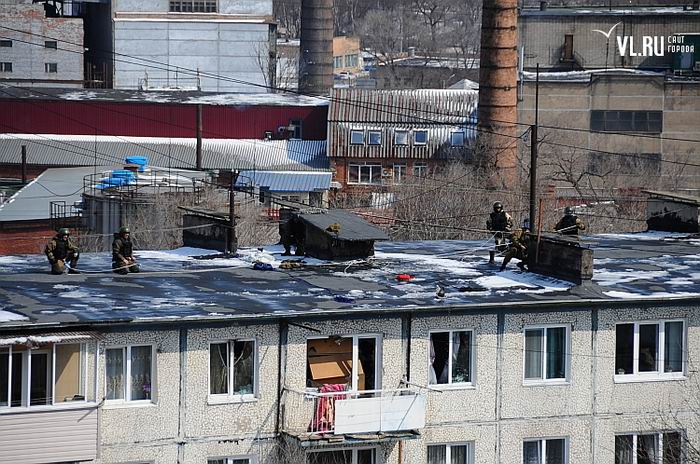 Спецоперация во Владивостоке (18 фото)