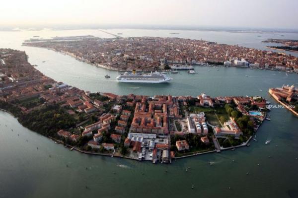 Венеция с высоты птичьего полета (11 фото)