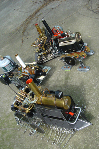 Роботы на паровой тяге (25 фото)