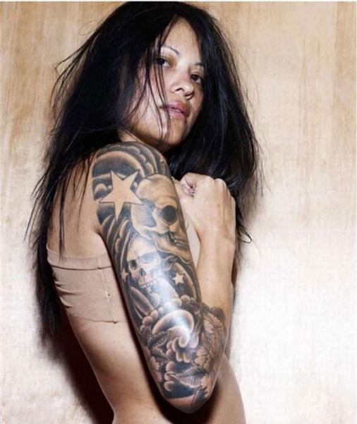Девушки в татуировках, Los Angeles (10 фото)