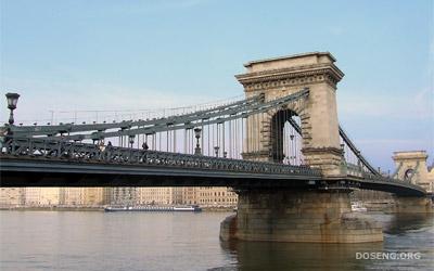 Цепной мост или мост Сечени в Будапеште