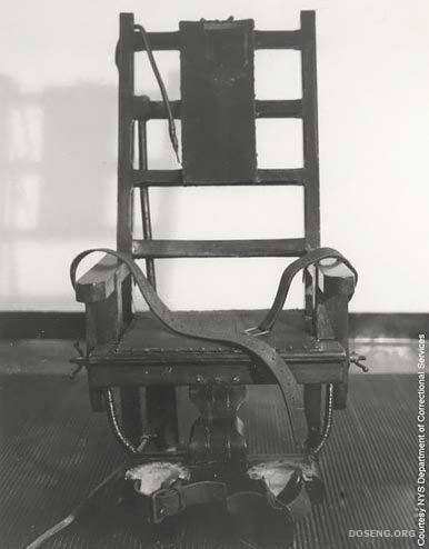 Про изобретение электрического стула (7 фото)