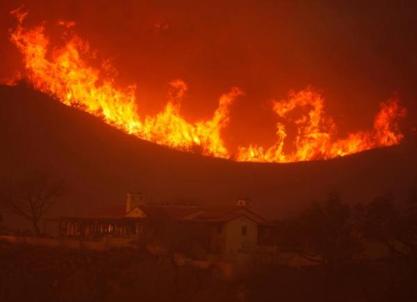 Пожары в Калифорнии (31 фото)