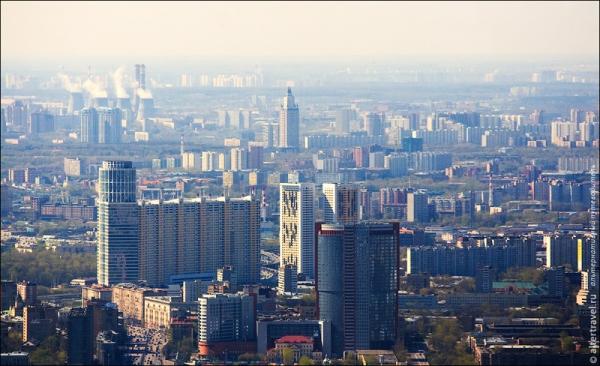 Смотровая площадка останкинской телебашни - 337 метров над Москвой (32 фото)