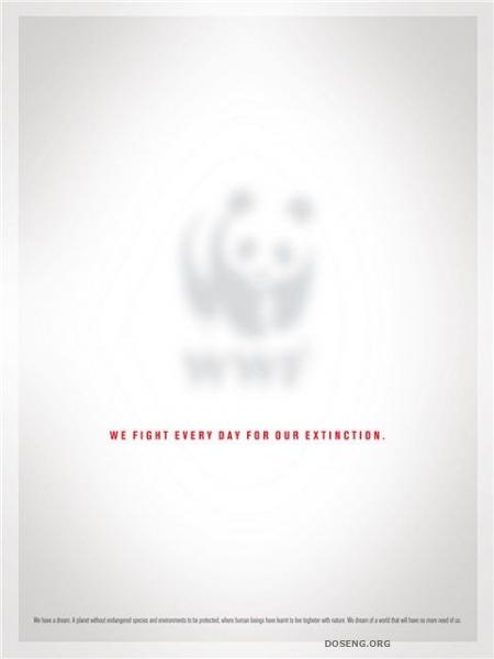 Рекламные постеры Всемирного фонда дикой природы (42 фото)