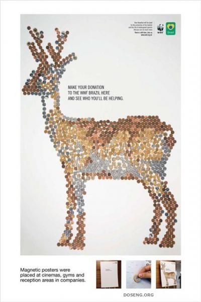 Рекламные постеры Всемирного фонда дикой природы (42 фото)