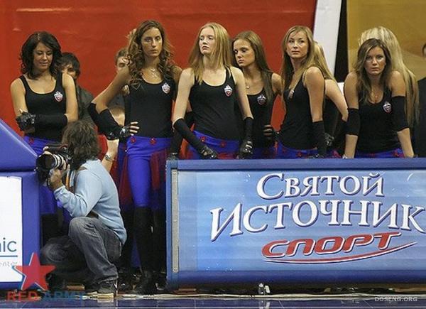 Наши девушки из группы поддержки баскетбольной команды ЦСКА (76 фото)