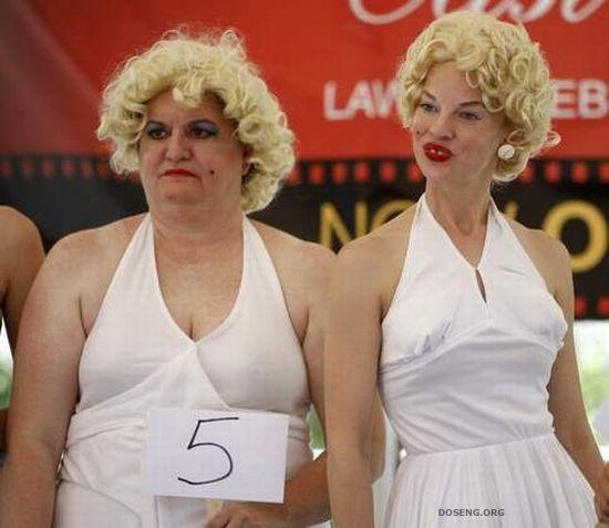 Конкурс двойников Мэрилин Монро в США (17 фото)