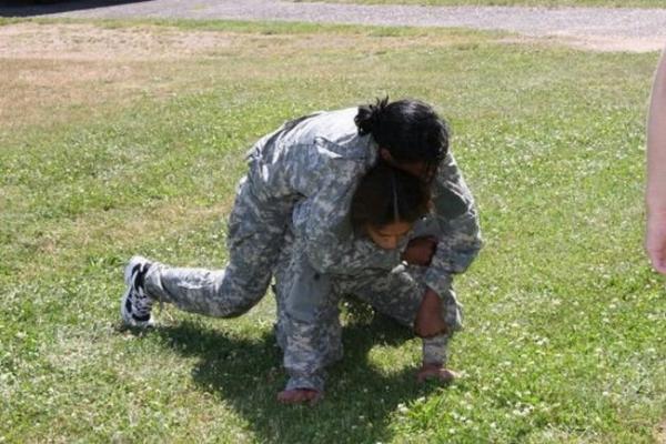Девушки в американской армии (28 фото)
