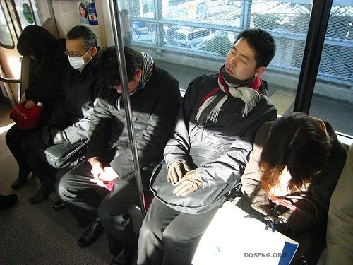 Как спят в Китае (30 фото)