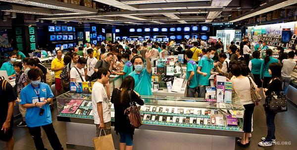 Магазины электроники, Гонконг (17 фото)