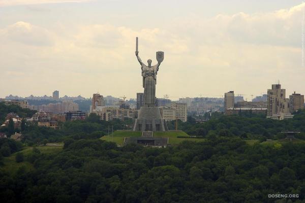 Киев с высоты птичьего полёта (24 фото)
