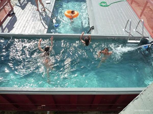 Как сделать недорогой бассейн (6 фотографий)