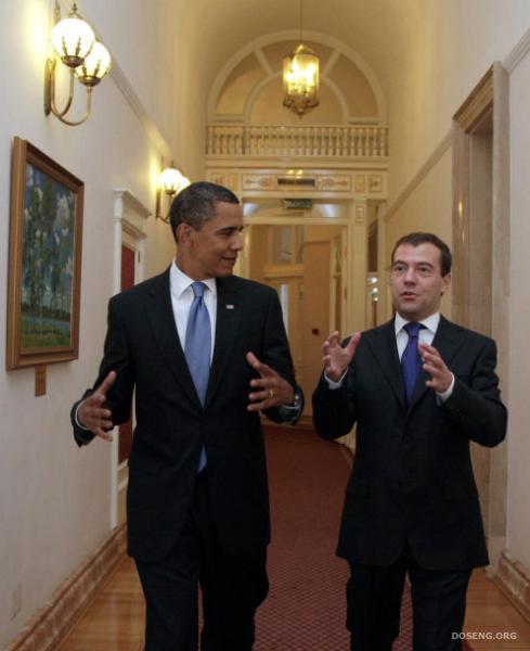 Обама и Медведев (18 фото)