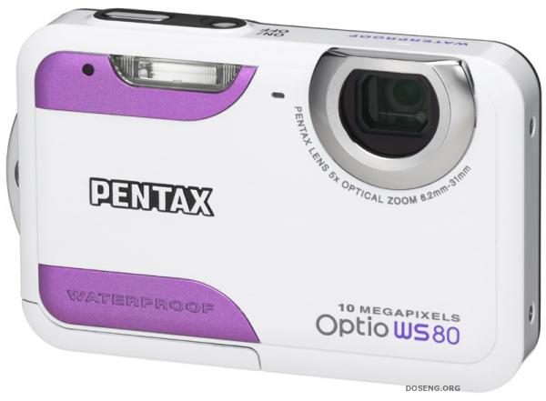 Pentax Optio WS80: 10-мегапиксельная защищенная камера