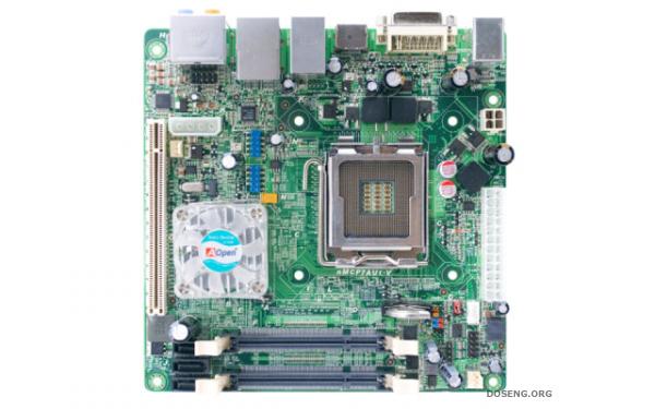 AOpen выпустила системную плату mini-ITX на платформе NVIDIA Ion (4 фото)