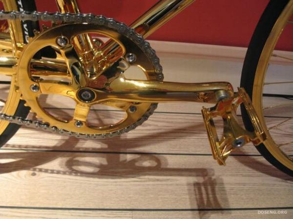 Велосипед из золота (12 фотографий)