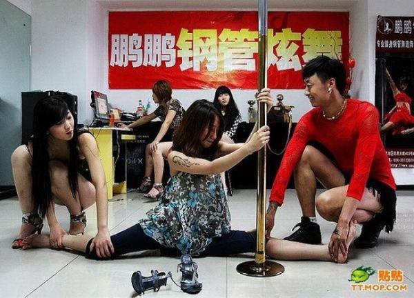 Девушки-танцовщицы из Китая (10 фото)