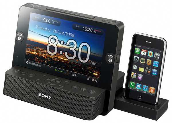 Sony ICF-CL75iP часы-будильник для вашего iPhone