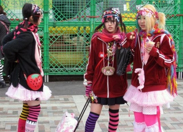 Модная улочка в Японии (41 фото)