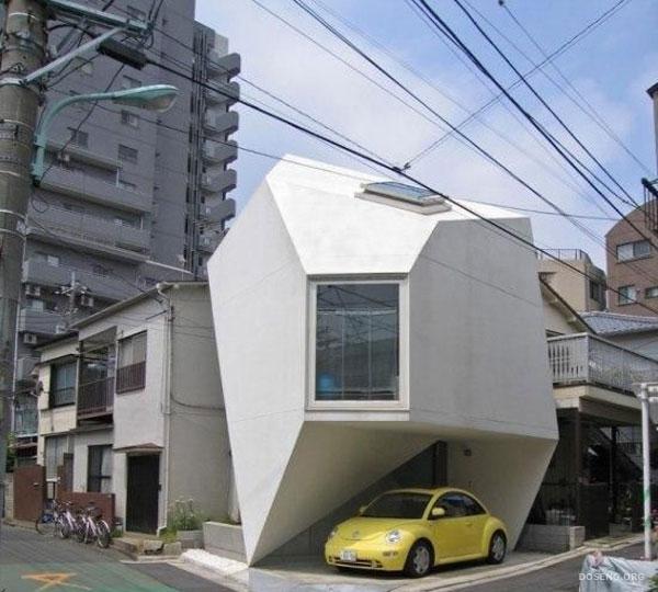 Необычный дом в Токио (8 фото)