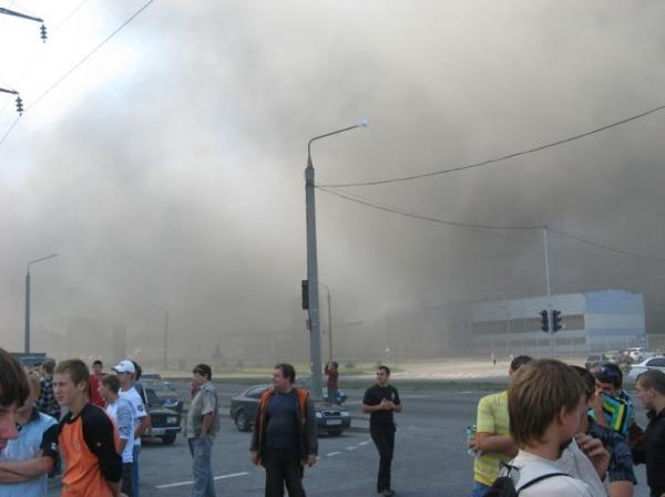 На Запорожском автозаводе произошел пожар