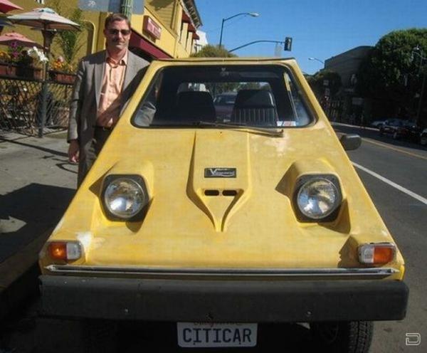 Citicar – смешной автомобиль 70-х годов прошлого века (20 фото)