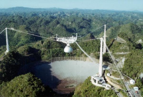 Обсерватория Аресибо - радиотелескоп (49 фото)