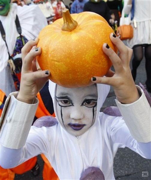 Halloween в Японии! (35 фото)