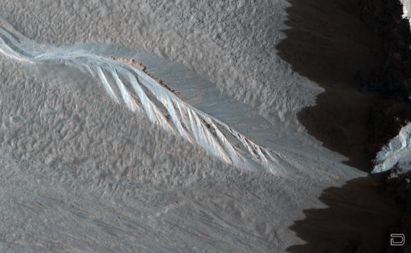 Замысловатые пейзажи Марса