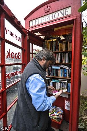 Самая маленькая библиотека в мире в английской деревеньке Somerset